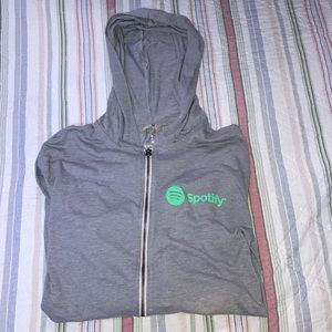COPY - Spotify Lightweight Zip Up Hoodie